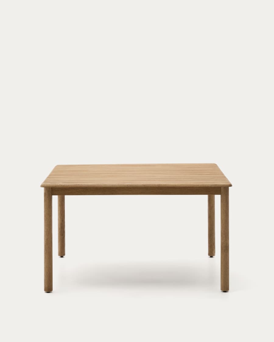 Sori table in FSC 100% solid acacia wood 135 x 135cm