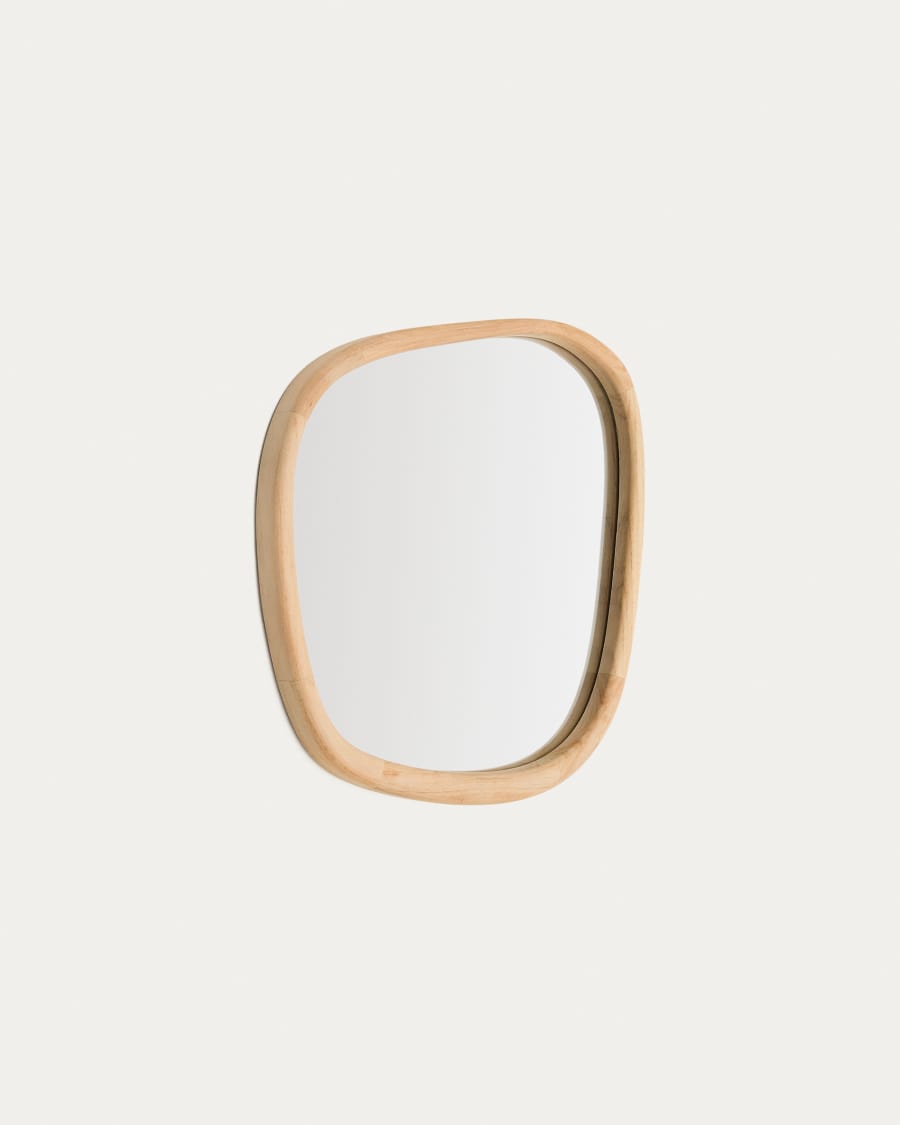 Specchio Alura in legno di teak 45,5 x 47 cm FSC 100%