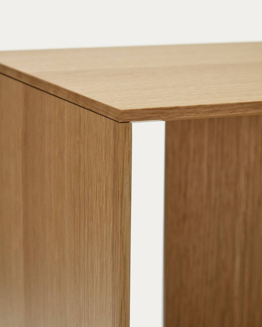 Litto medium shelf module in oak veneer, 67 x 38 cm