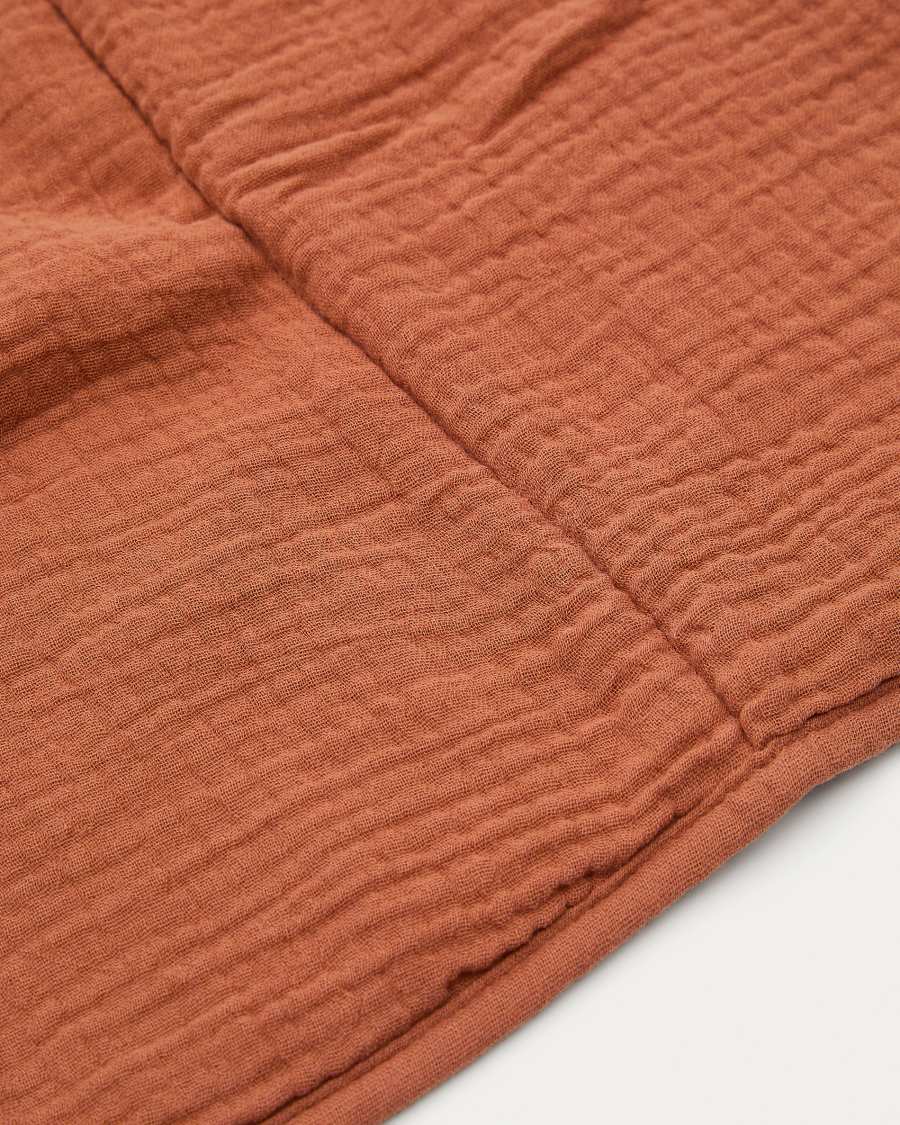 Fasciatoio portatile Olna 100% cotone terracotta