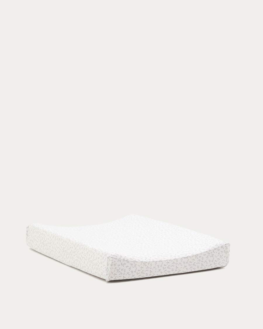 100% white cotton cover for Olna changing mat 50 x 70 cm