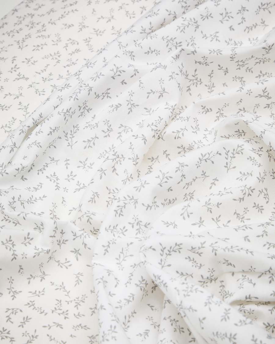 100% white cotton cover for Olna changing mat 50 x 70 cm