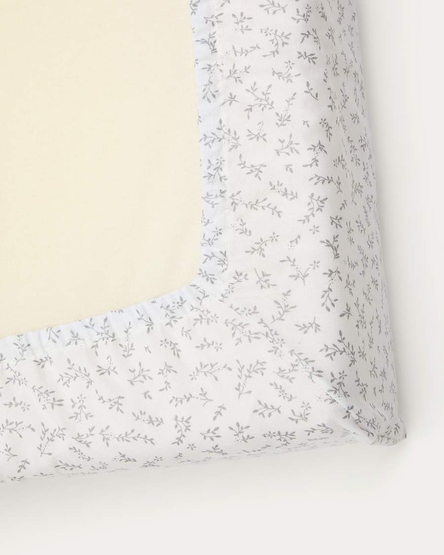 100% white cotton cover for Olna changing mat 50 x 70 cm