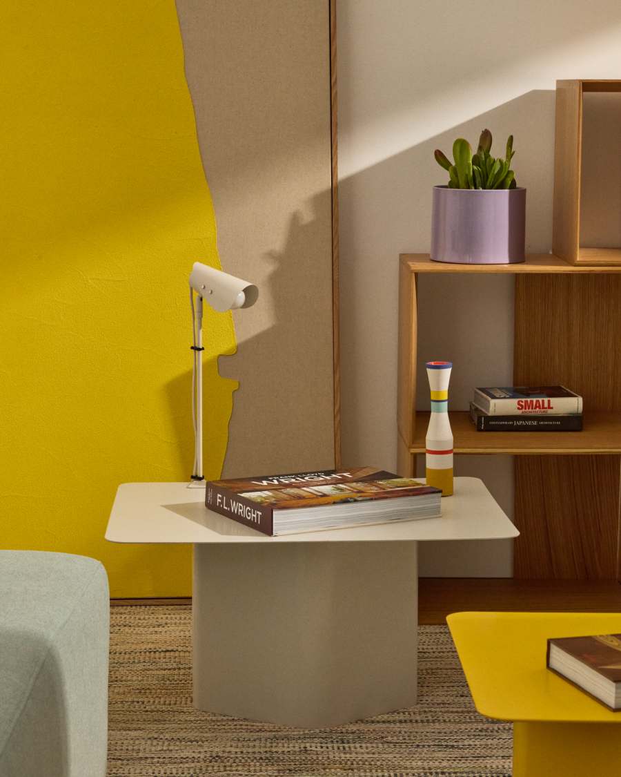 Jula desk lamp with clamp in grey metal