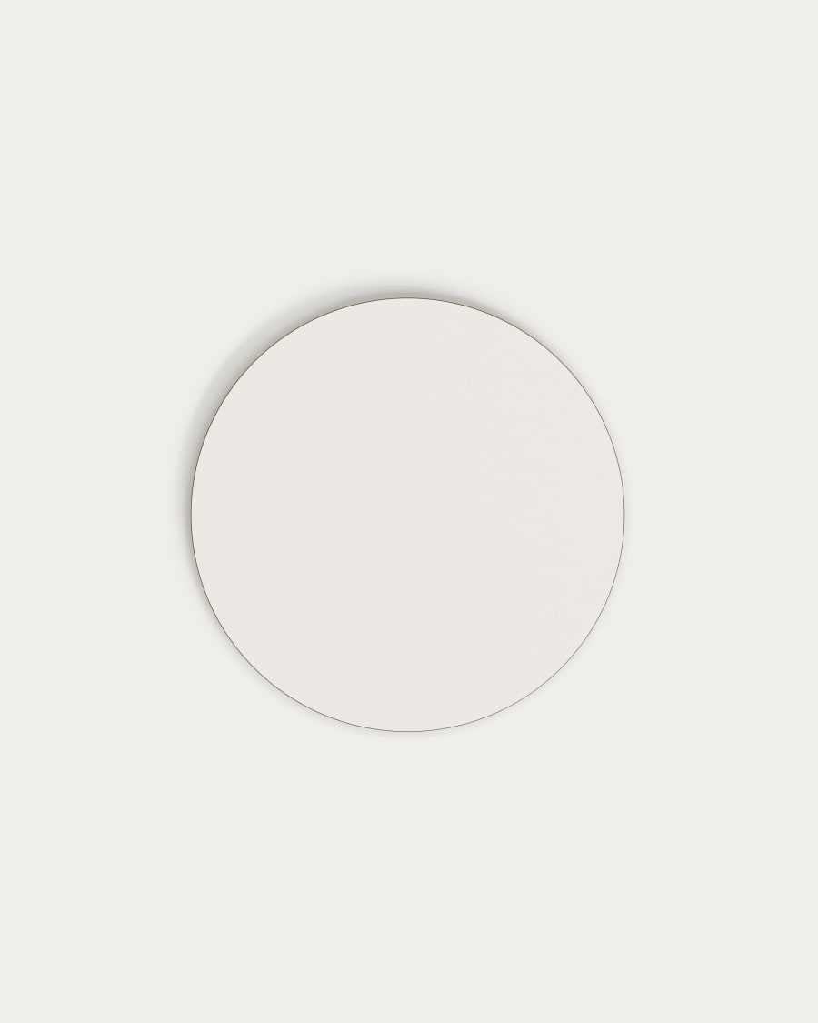 Tiaret Table top round white Ø60cm