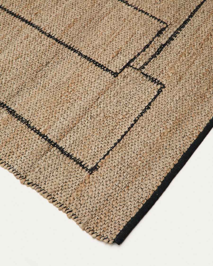 Rug Velira in jute 160 x 230 cm