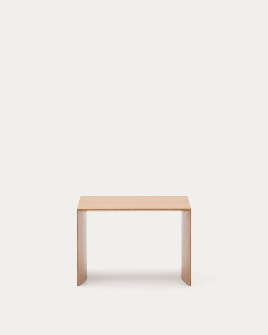 Litto oak veneer FSC Mix Credit side table, 55 x 40 cm