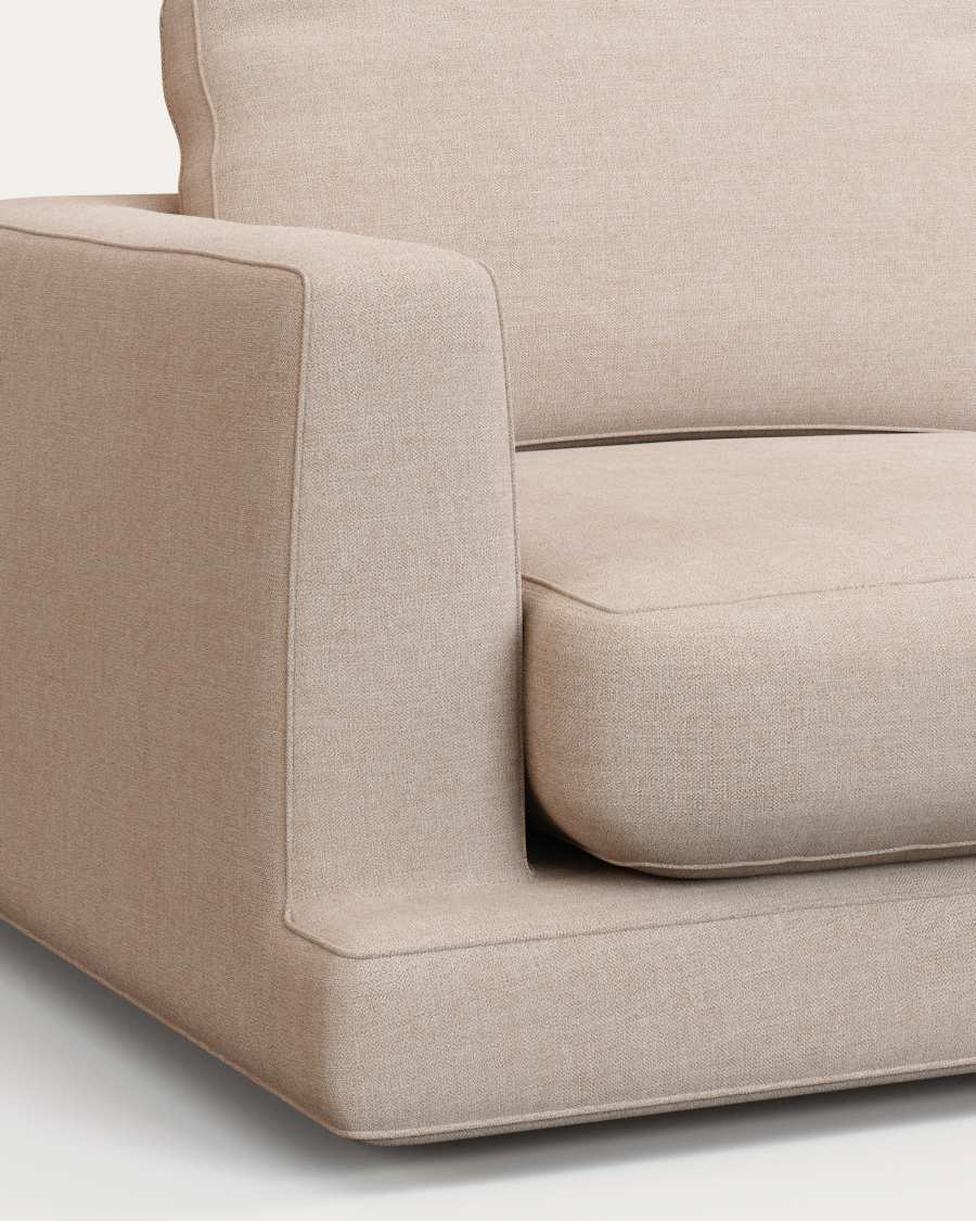 Gala 6-seater sofa beige, 390cm