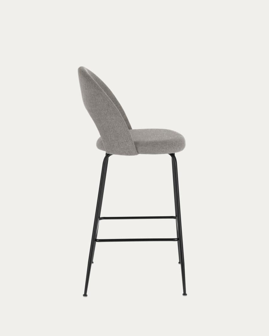 Mahalia light grey stool height 63 cm FSC 100%