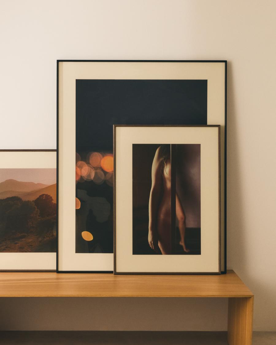 Quadro Zavira fotografia di paesaggio de La Garrotxa 58 x 58 cm