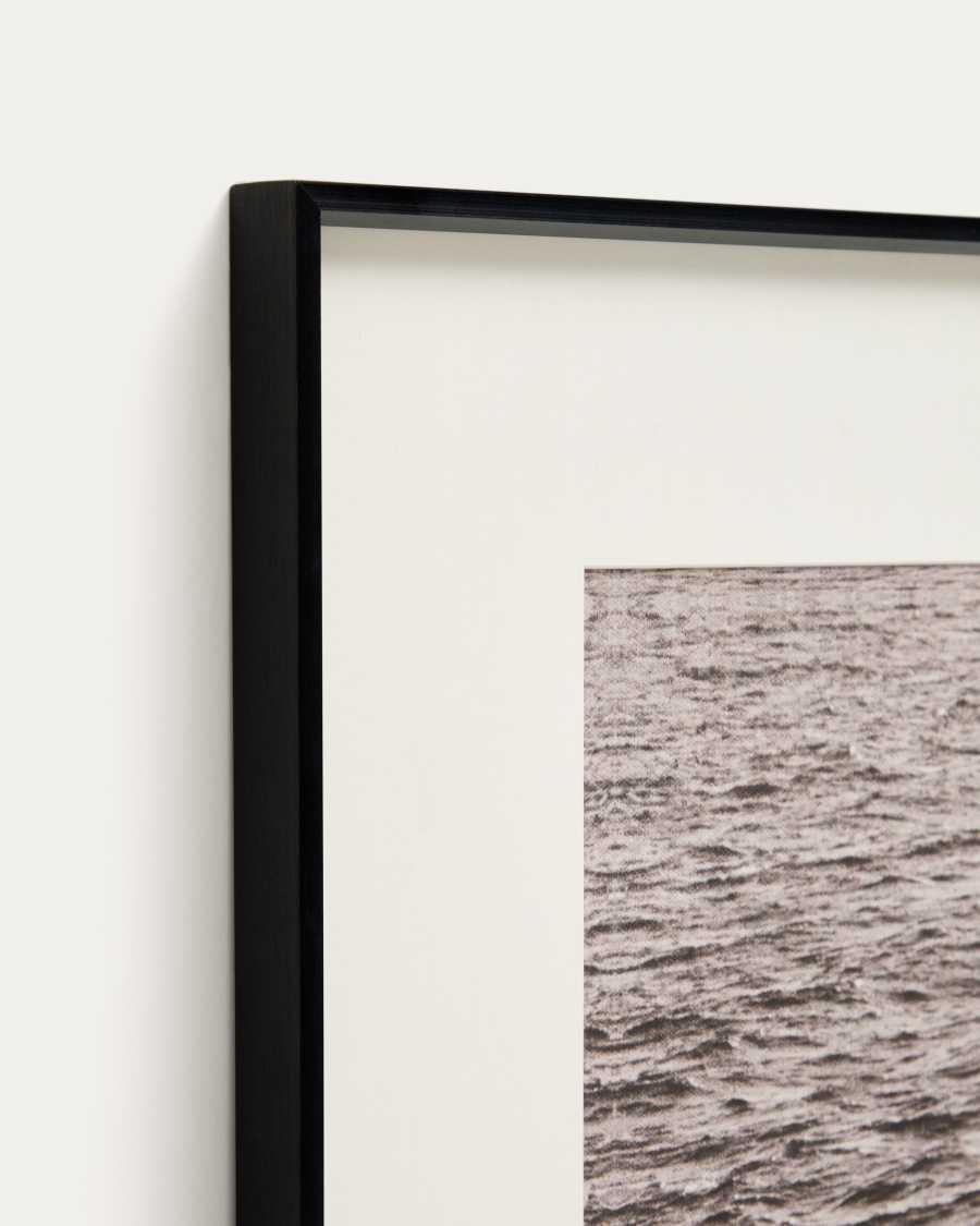 Zavira picture with photograph of waves 64 x 84cm