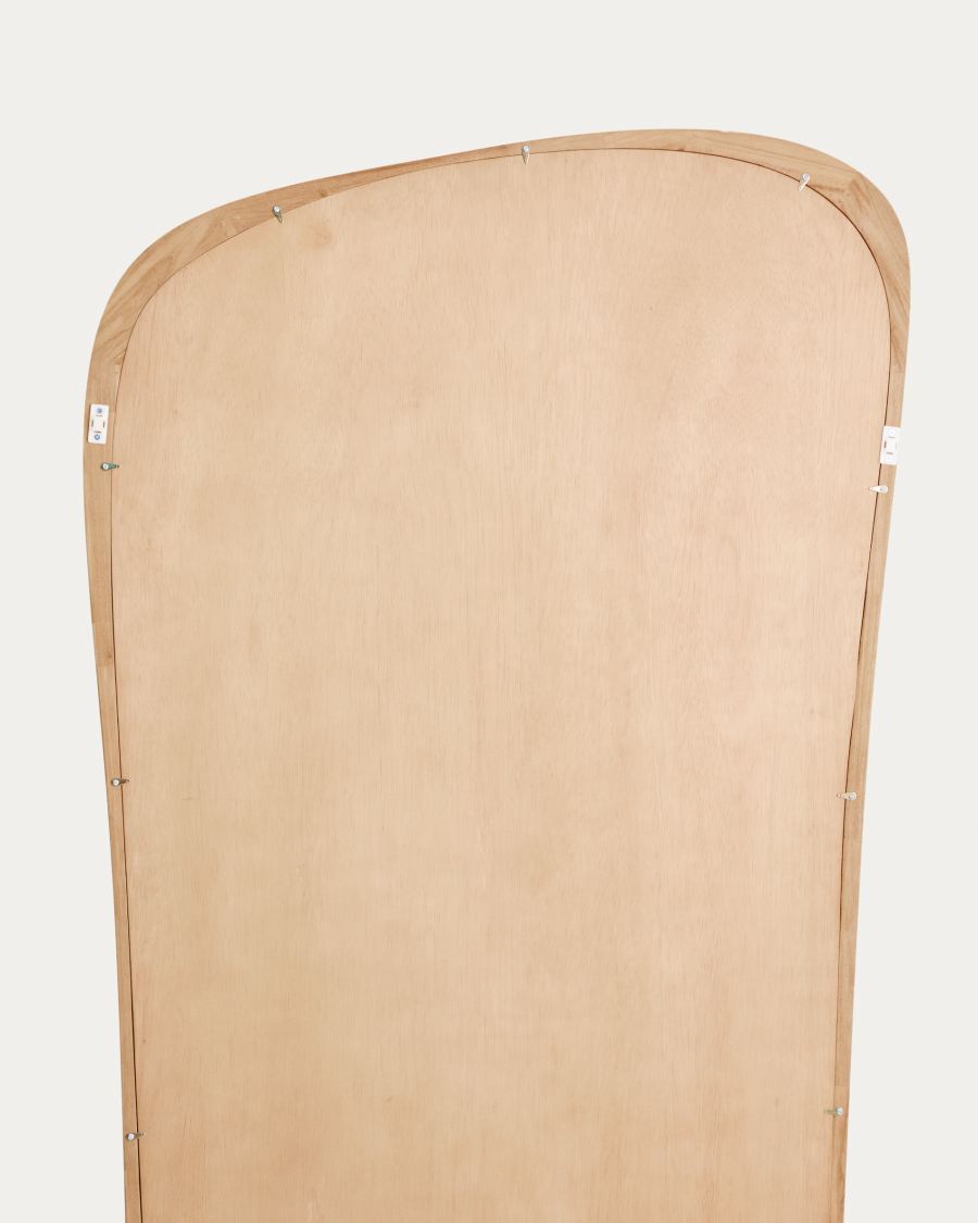 Alura teak wood mirror 94.6 x 192.1cm FSC 100%