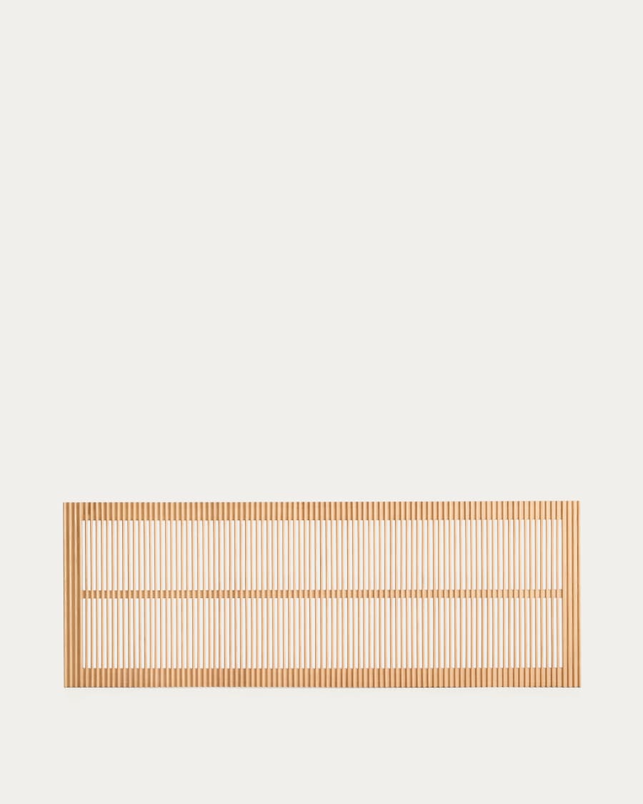 Beyla solid ash wood headboard for a bed up to 180 cm FSC 100%