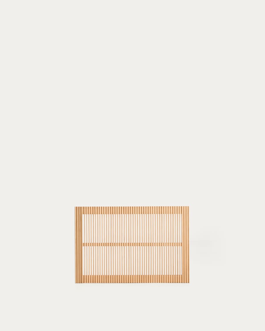 Beyla solid ash wood headboard for a bed up to 90 cm FSC 100%