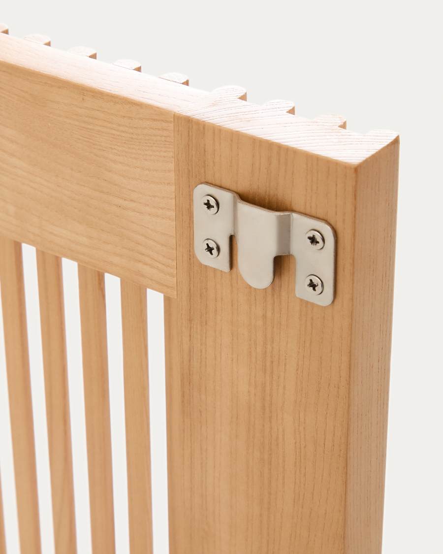 Beyla solid ash wood headboard for a bed up to 160 cm FSC 100%