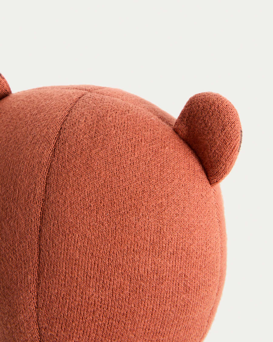 Ghepardo di peluche Tandani in maglia arancione