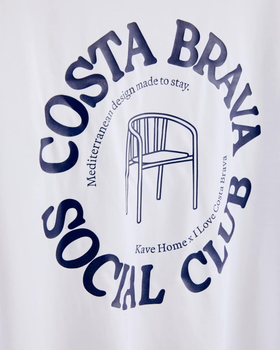 Unisex T-shirt I Love Costa Brava x Kave Home, 100% cotton, colour white, size M