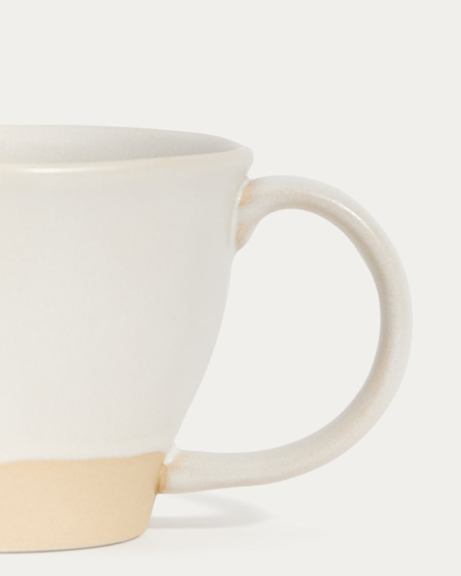 Beige Azir large ceramic mug