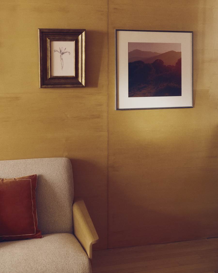 Quadro Zavira fotografia di paesaggio de La Garrotxa 58 x 58 cm