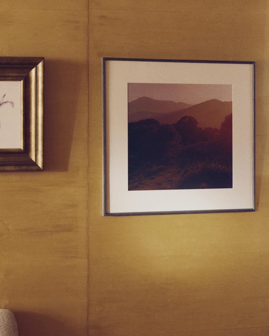 Quadro Zavira fotografia di paesaggio de La Garrotxa 58 x 58 cm