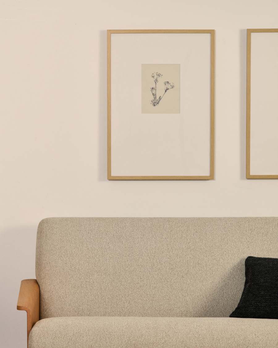 Tableau Lirena illustration botanique 50 x 70 cm