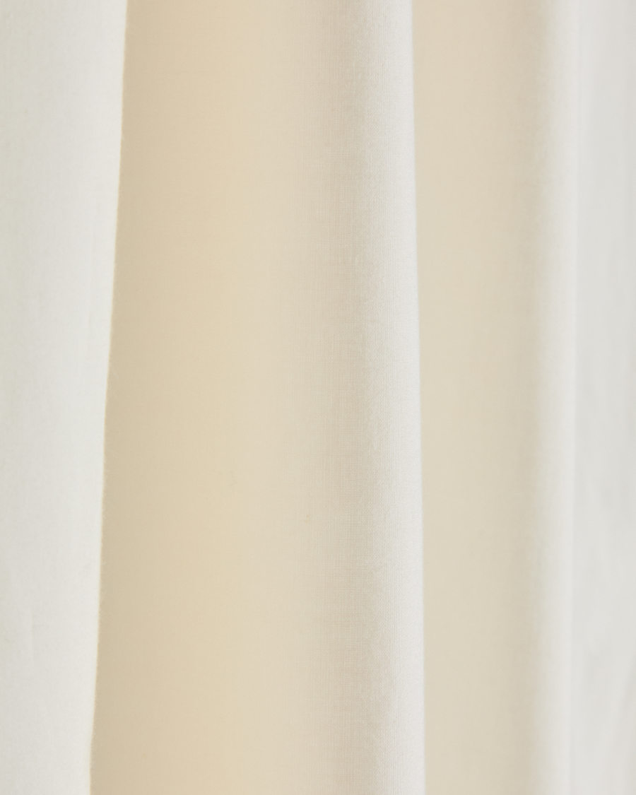 Zelda white 100% cotton curtain with multicoloured ties 135 x 270cm