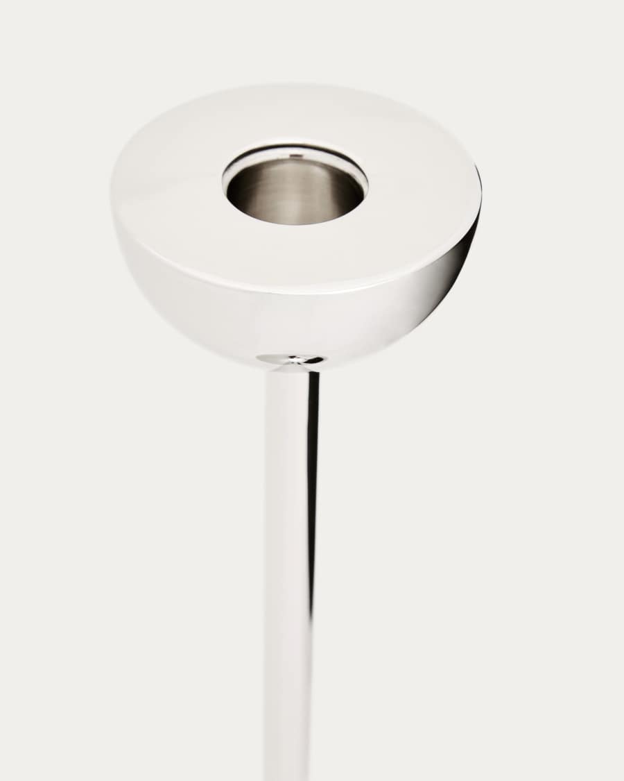 Nirela stainless steel candle holder 22cm