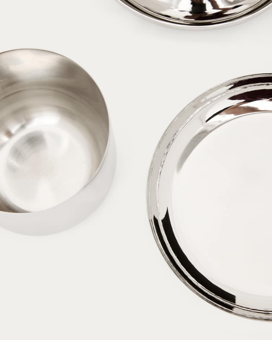Nirela set of 2 stainless steel cups
