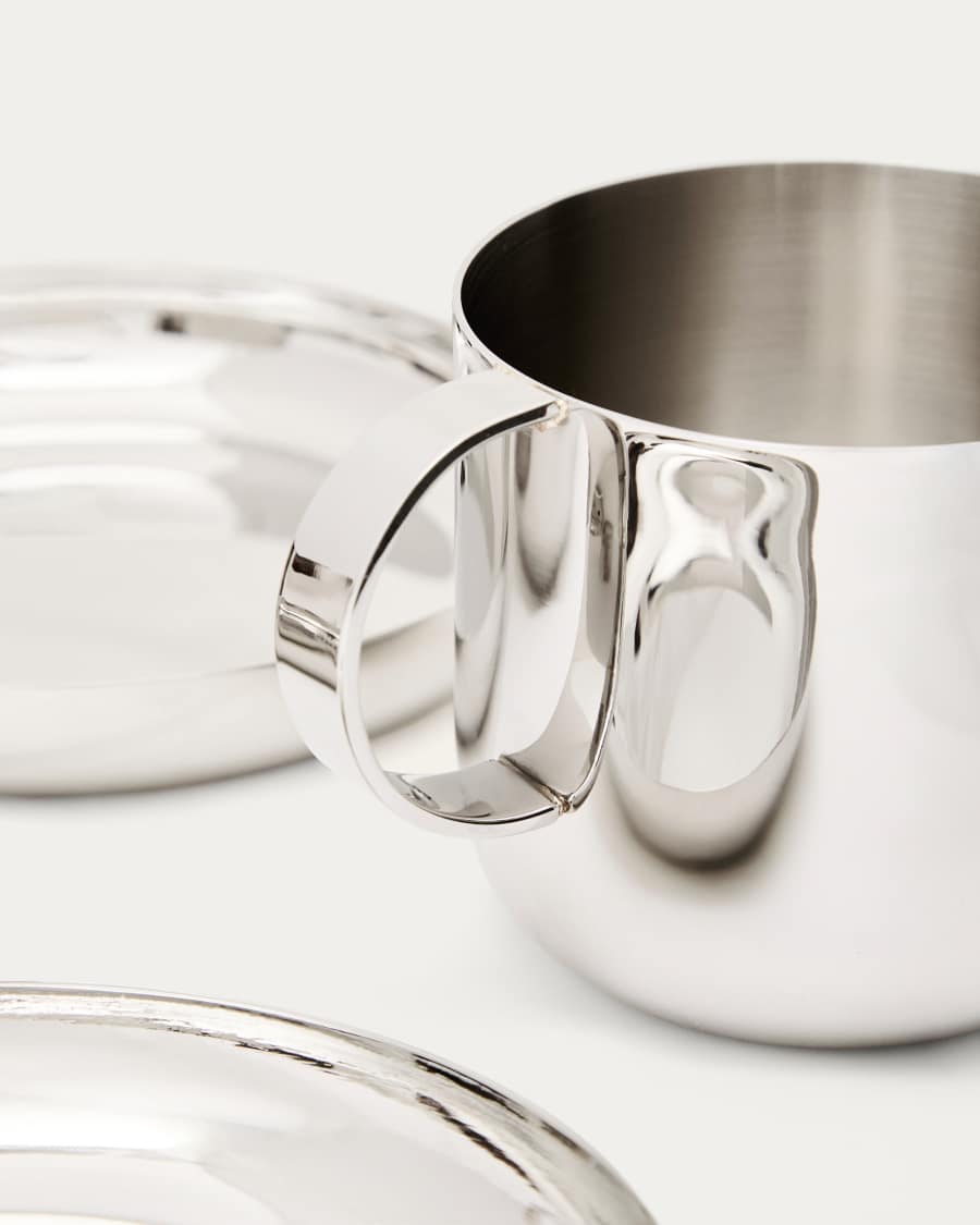 Nirela set of 2 stainless steel cups