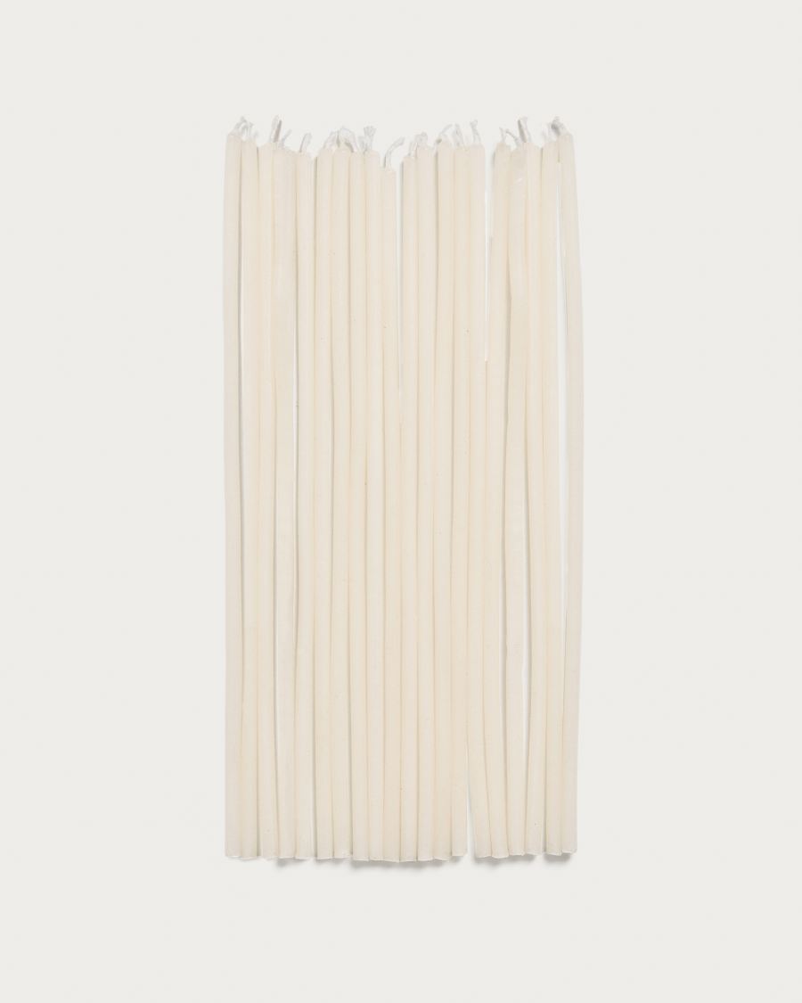 Set Solvin di 20 candele beige
