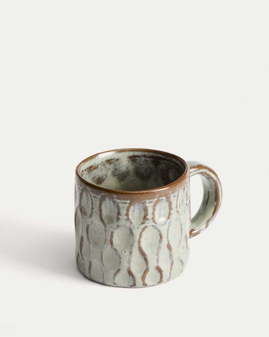 Tazza Alenia in ceramica grigia