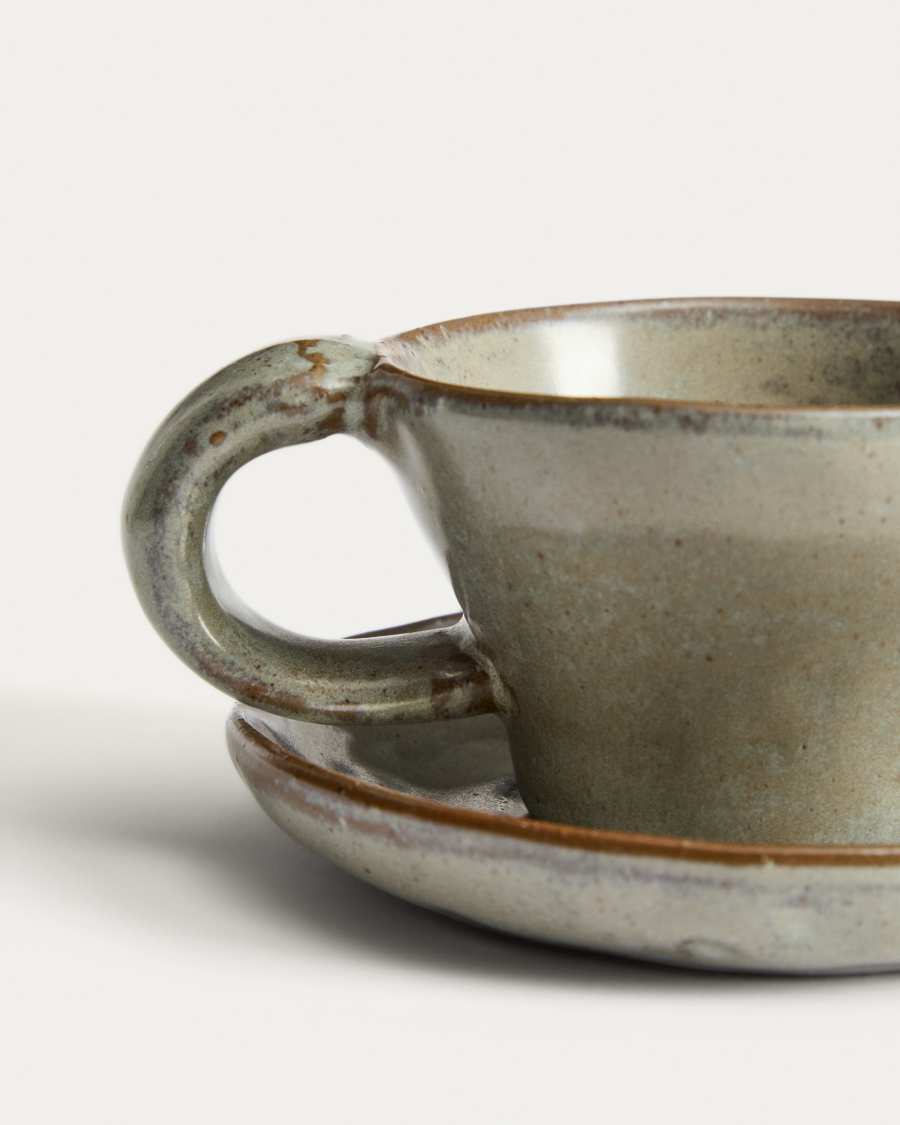 Tasse Alenia aus grauer Keramik