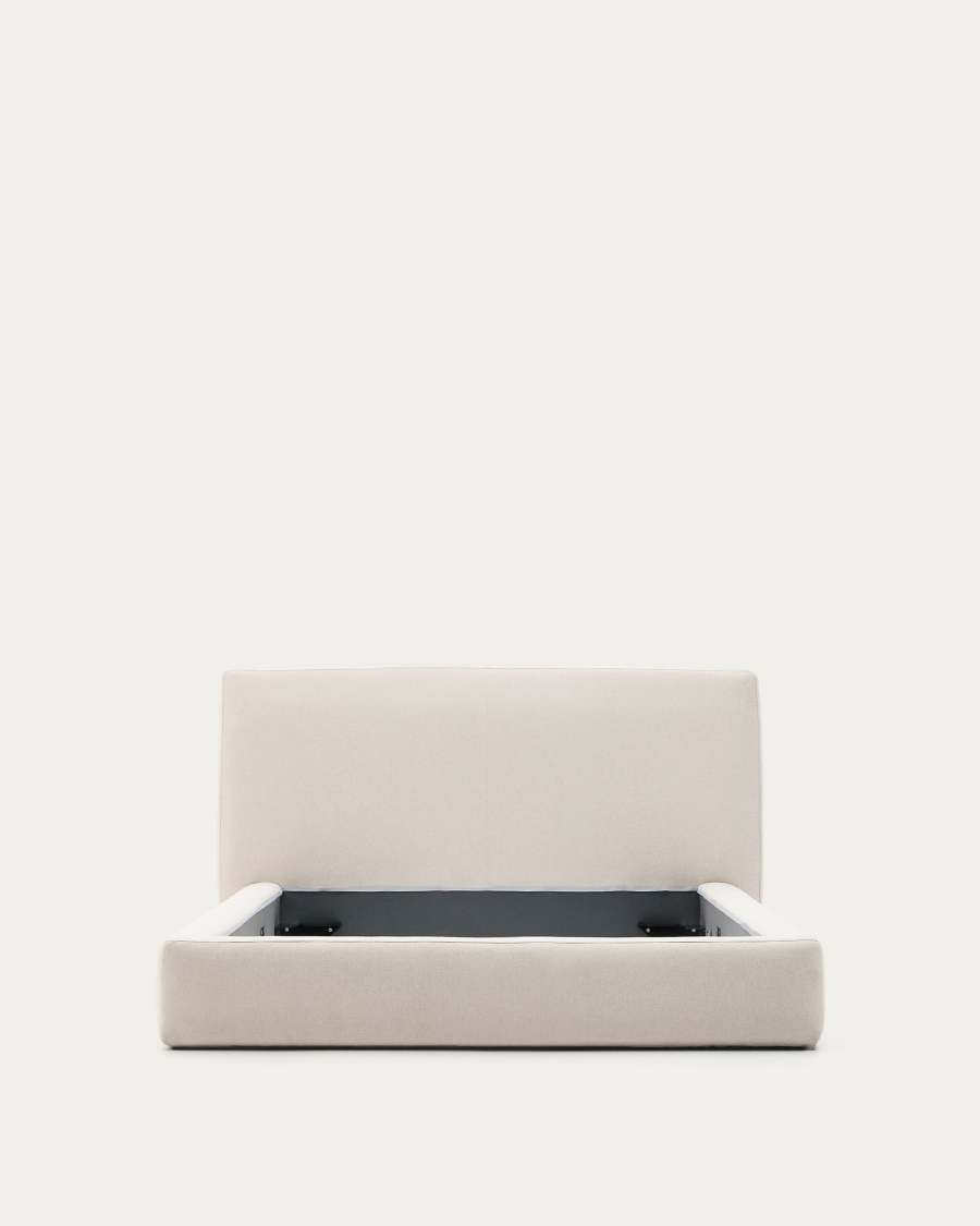 Cover for the beige Blok bed for a 160 x 200 cm mattress