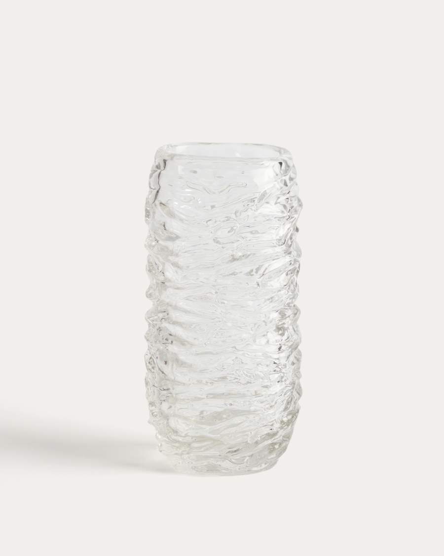 Vorma clear glass vase 29.5cm