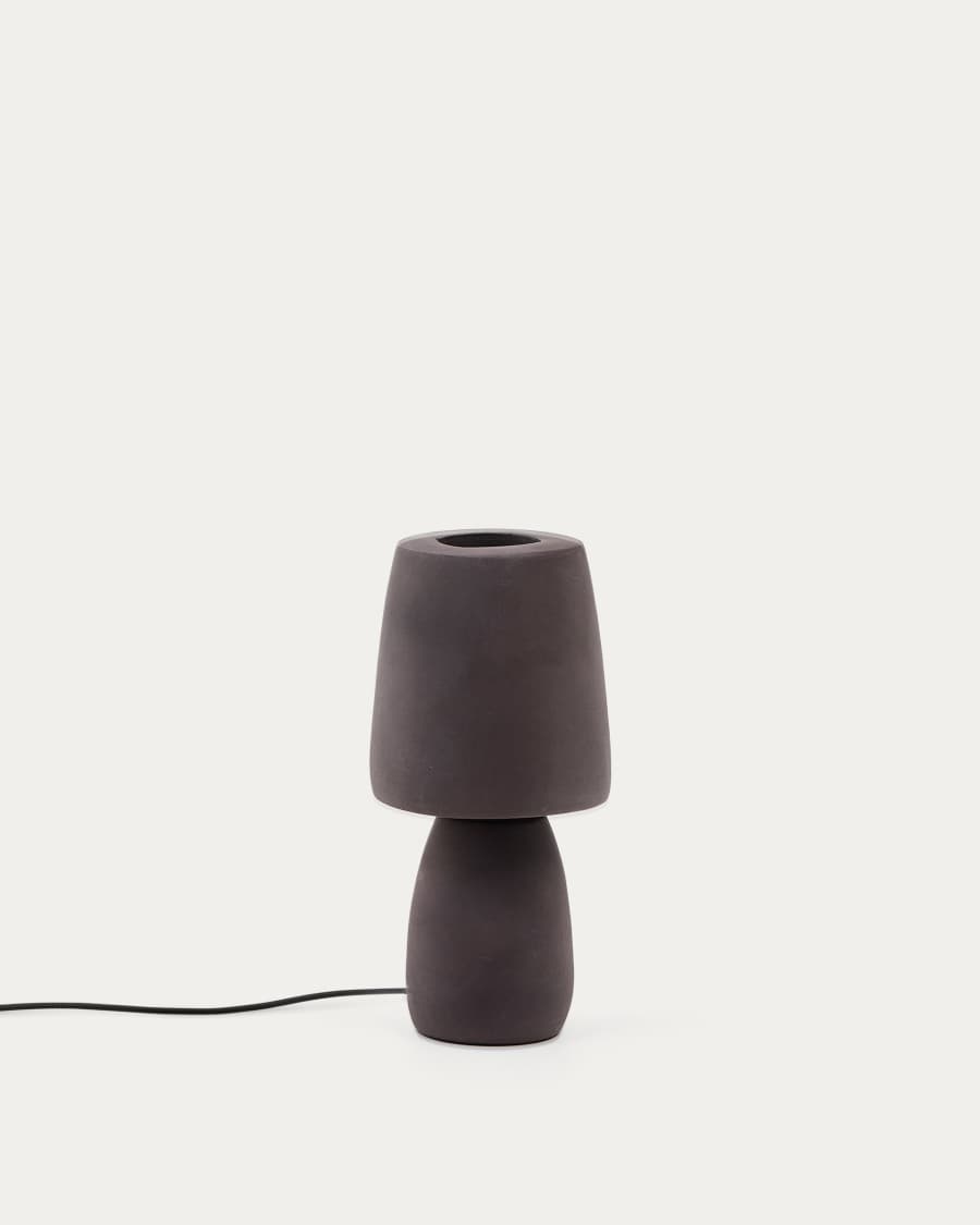 Tandy brown terracotta table lamp
