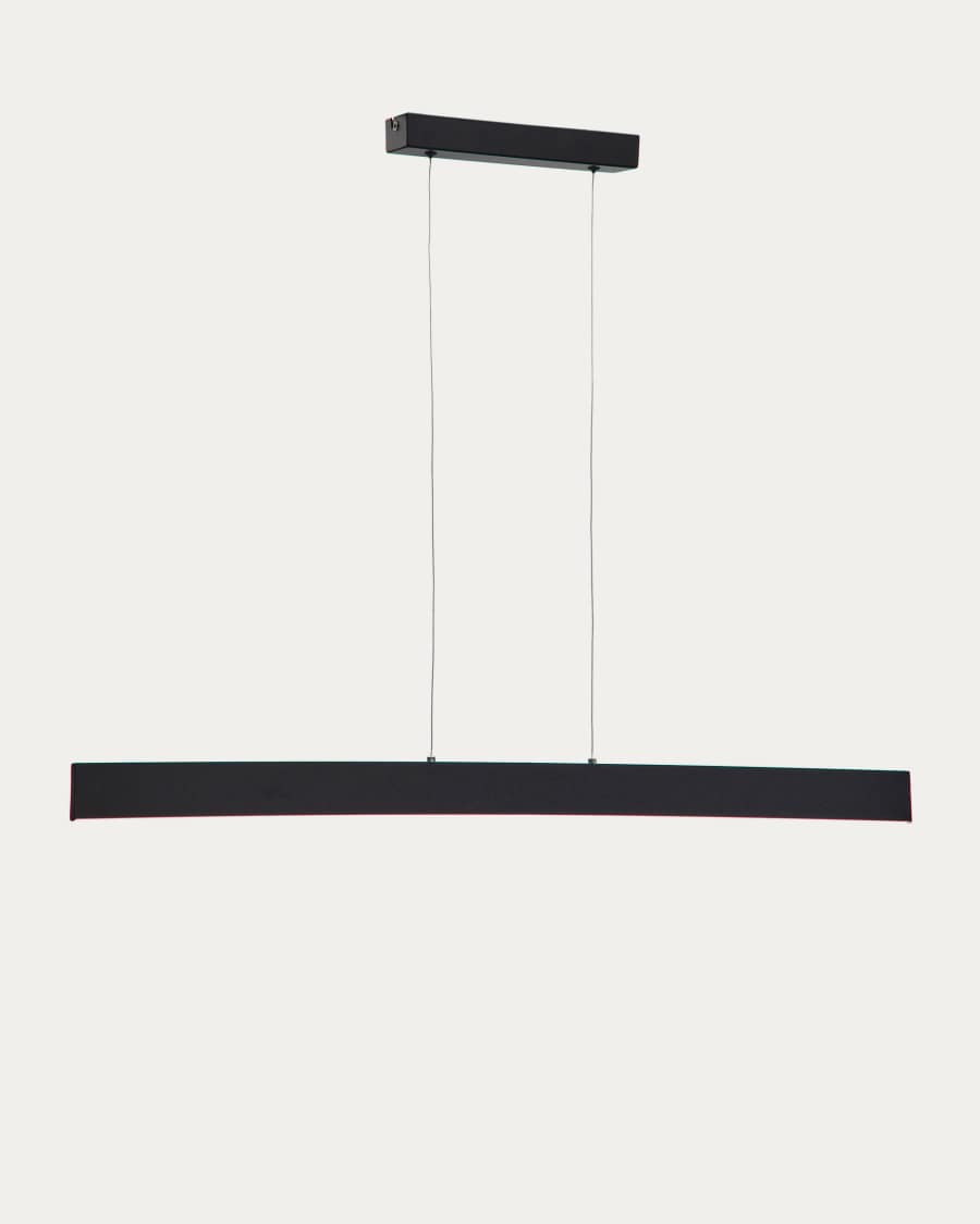 Boadella ceiling lamp in a black finish.