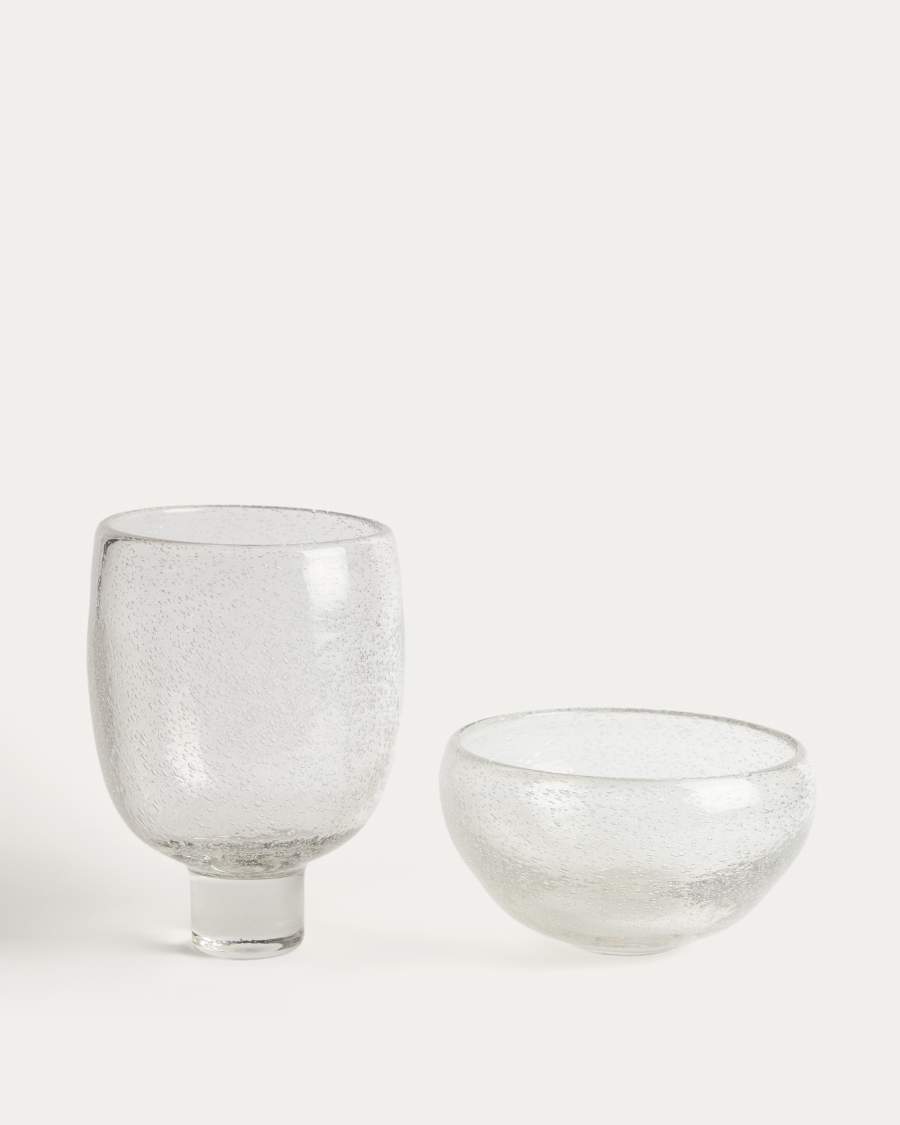 Sirau clear glass centrepiece Ø24cm