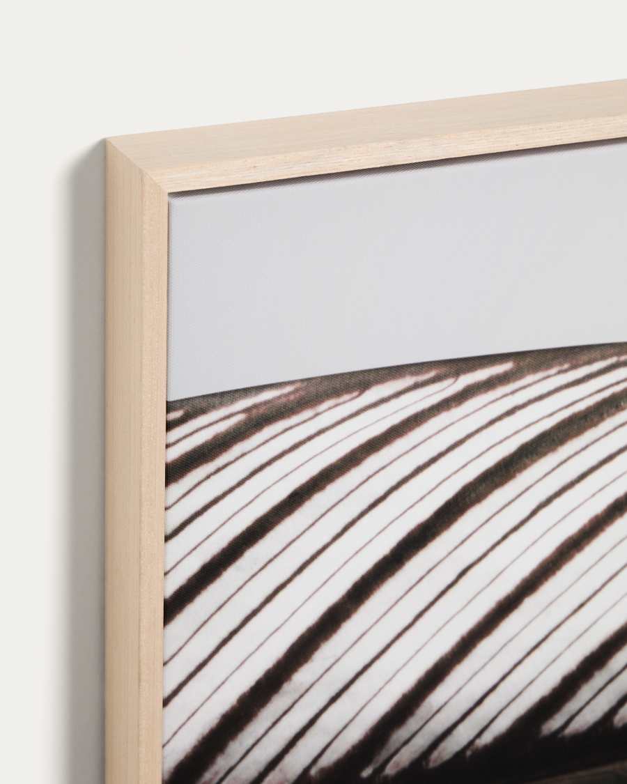 Foliae lijst met foto met bladmotief 52,5 x 62,5 cm