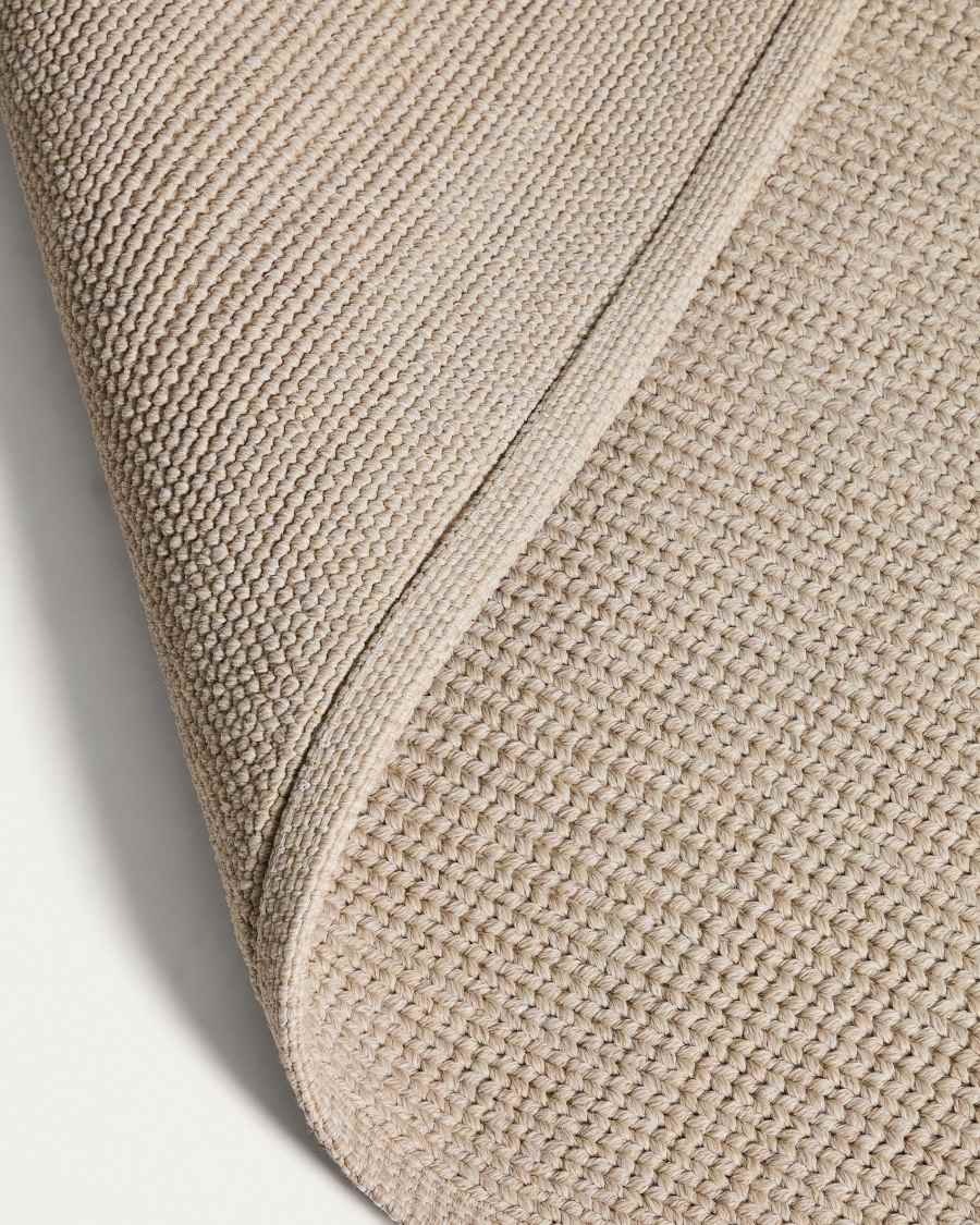 Teppich Turiane aus Synthetikfasern écru 200 x 300 cm