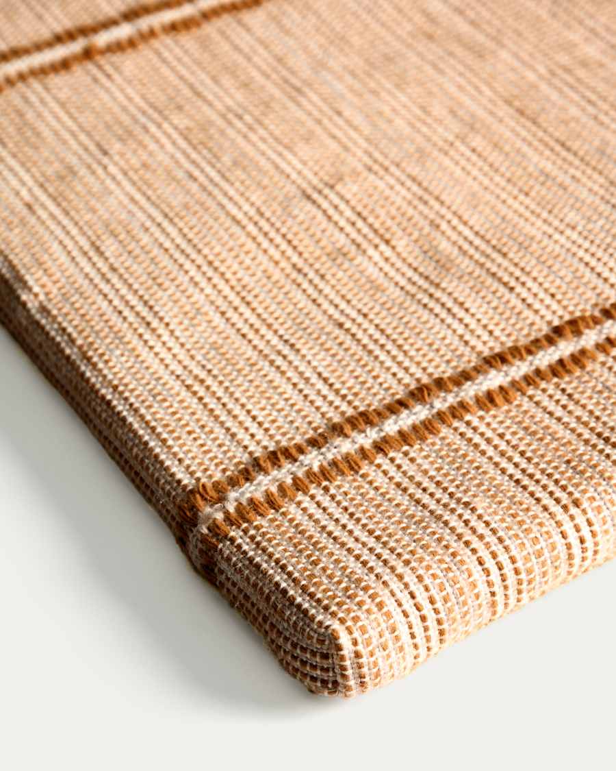 Stuhlkissen Drati aus 100 % PET orange 40 x 40 cm