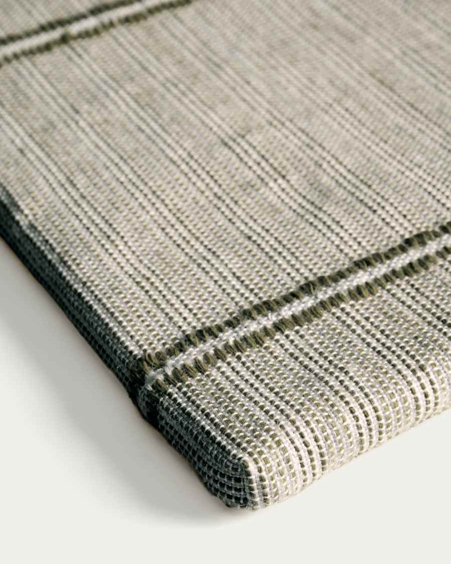 Stuhlkissen Drati aus 100 % PET grün 40 x 40 cm