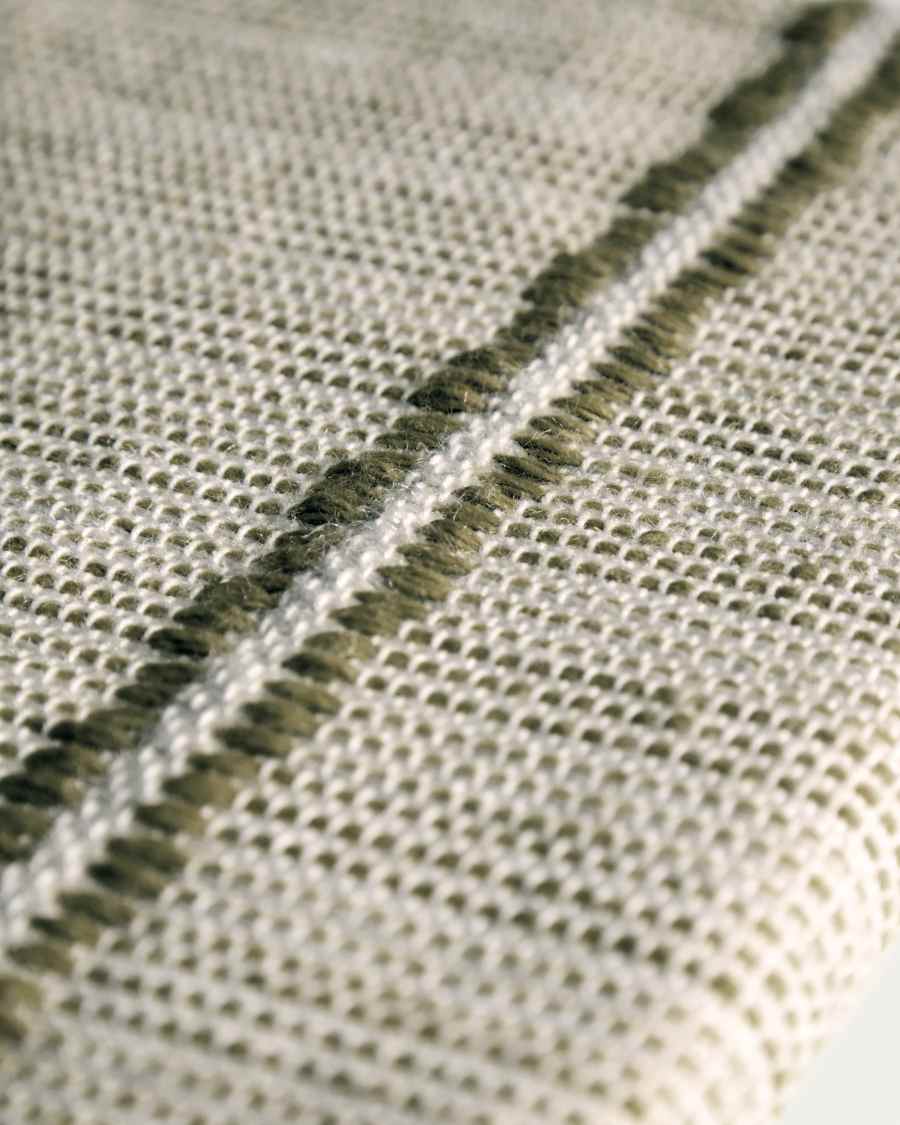 Stuhlkissen Drati aus 100 % PET grün 40 x 40 cm