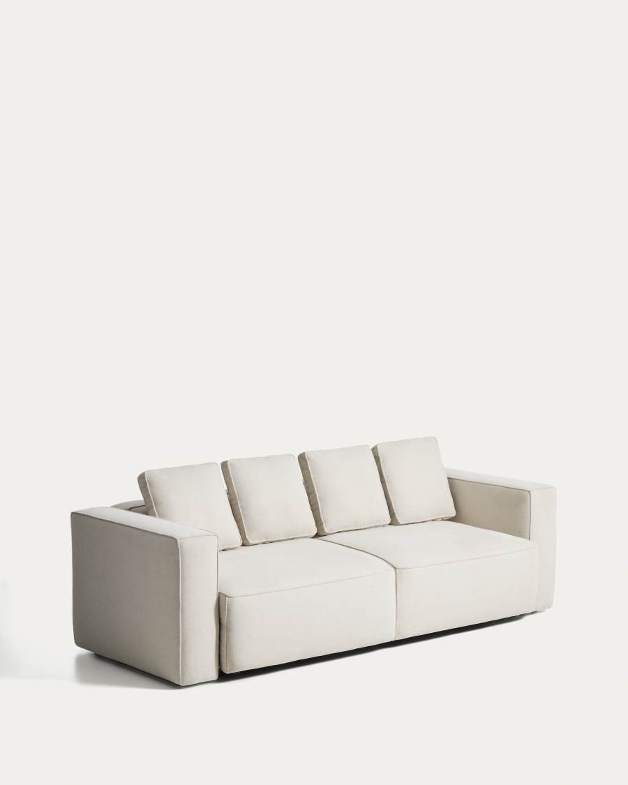 Sofà llit Marela 3 places xenilla beix 236 cm FSC Mix Credit