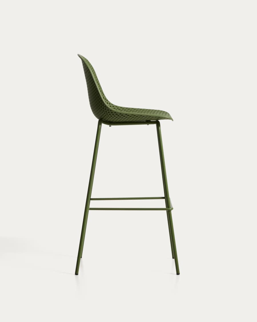 Tabouret d’extérieur Quinby vert 75 cm