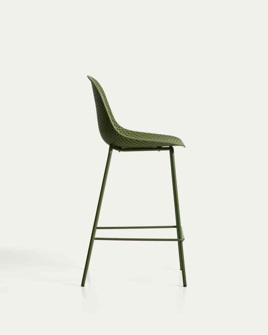 Tabouret d’extérieur Quinby vert 65 cm