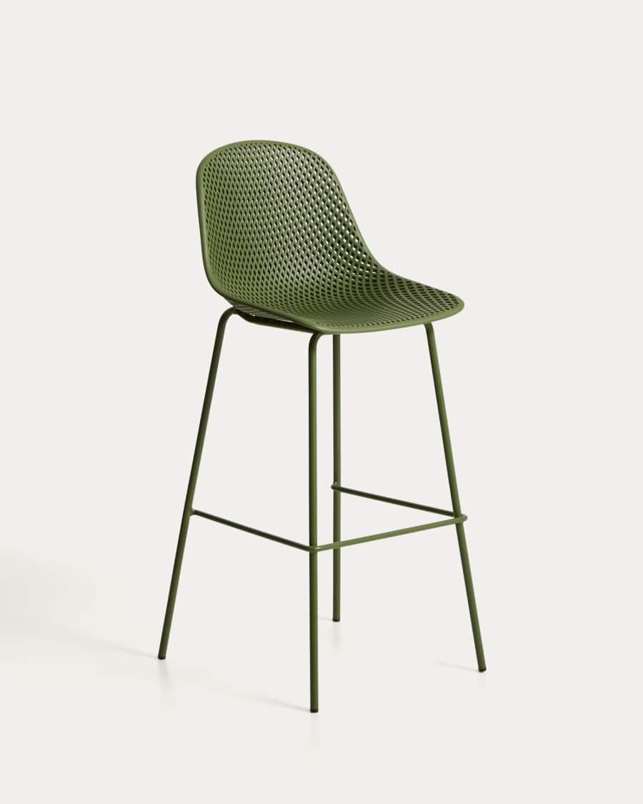 Tabouret d’extérieur Quinby vert 75 cm