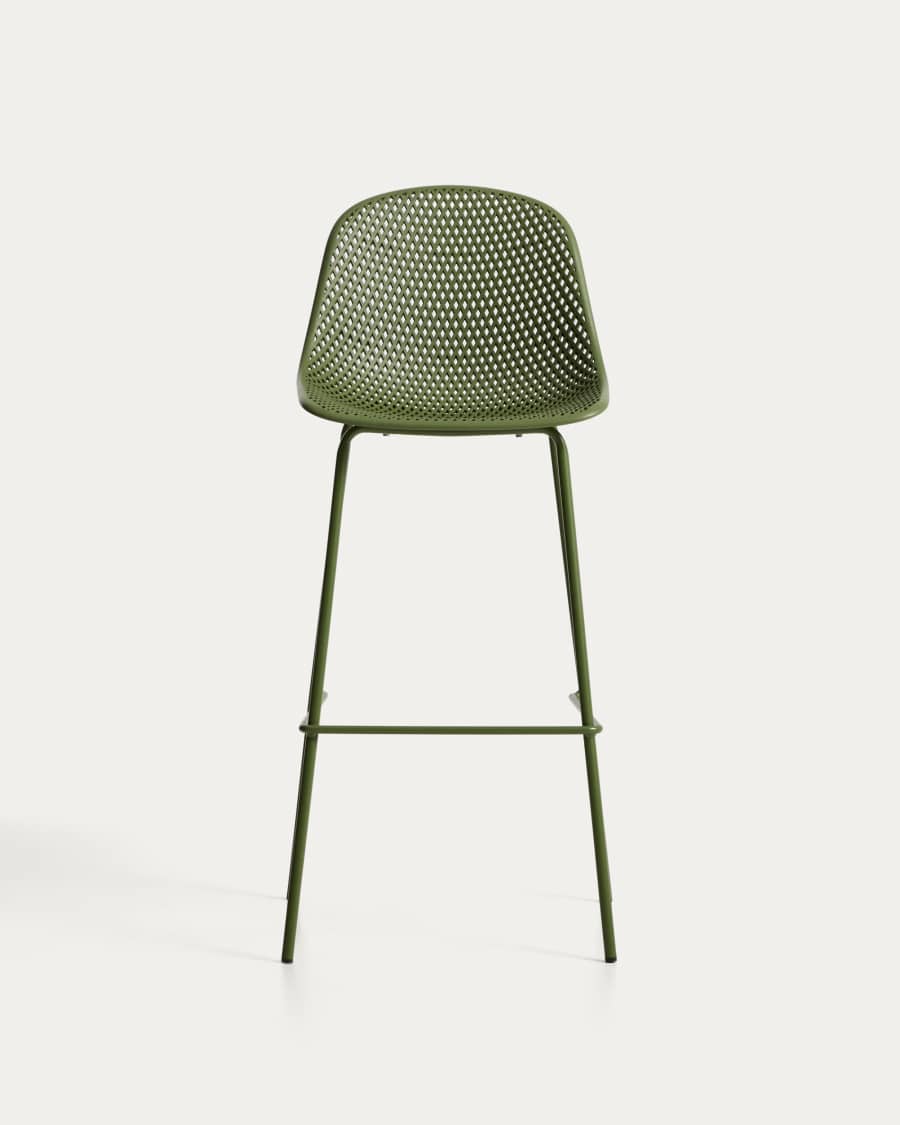 Tabouret d’extérieur Quinby vert 75 cm