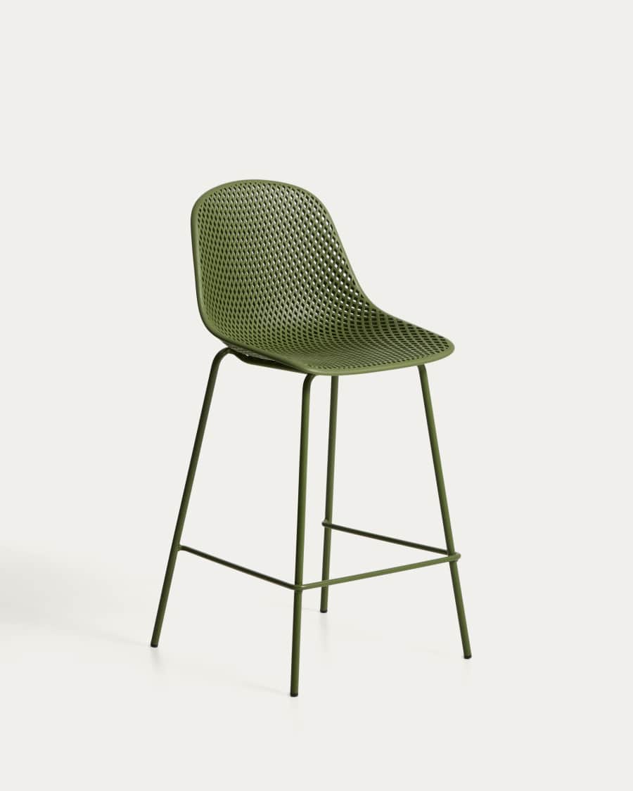 Tabouret d’extérieur Quinby vert 65 cm