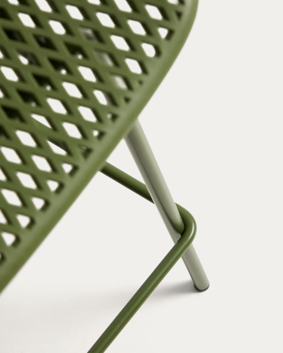 Tabouret d’extérieur Quinby vert 65 cm