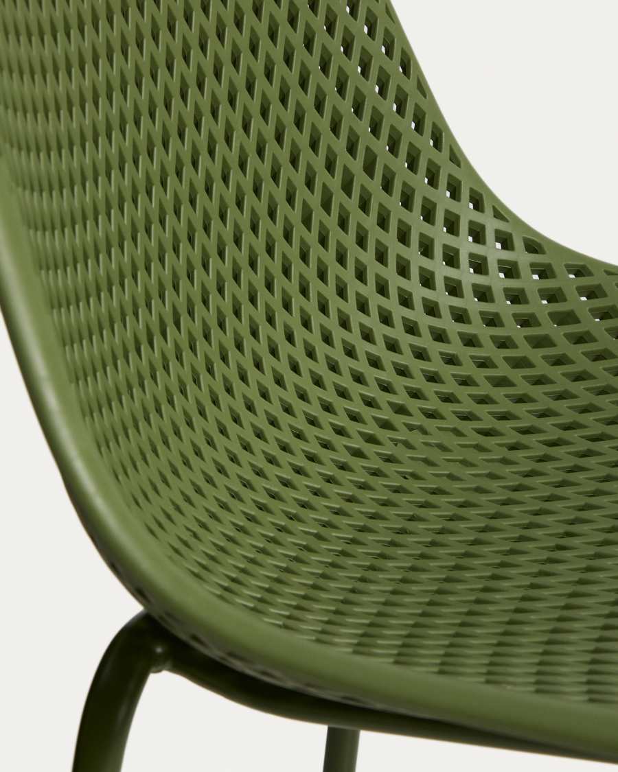 Tabouret d’extérieur Quinby vert 75 cm